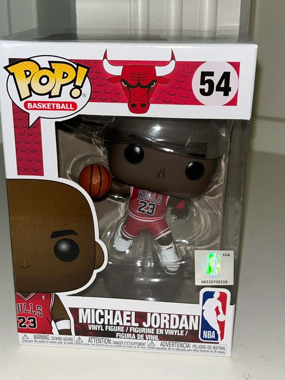 Funco POP! 54 Michael Jordan Vinyl Figure NBA Chicago Bulls #54